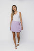 Winona-Tie Front Skirt